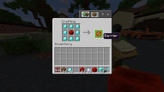 Screenshot of the Minecraft Bedrock Marketplace product Hacked Crafting created by Odyssey Builds.