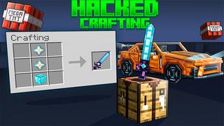 Thumbnail of the Minecraft Bedrock Marketplace product Hacked Crafting created by Odyssey Builds.