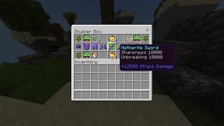 Screenshot of the Minecraft Bedrock Marketplace product Hacked Skyblock created by Odyssey Builds.