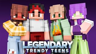 Thumbnail of the Minecraft Bedrock Marketplace product Legendary Trendy Teens created by Odyssey Builds.