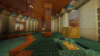 Screenshot of the Minecraft Bedrock Marketplace product Lucky Block Tomb created by Odyssey Builds.