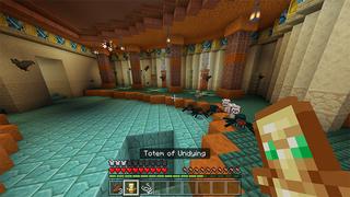 Screenshot of the Minecraft Bedrock Marketplace product Lucky Block Tomb created by Odyssey Builds.