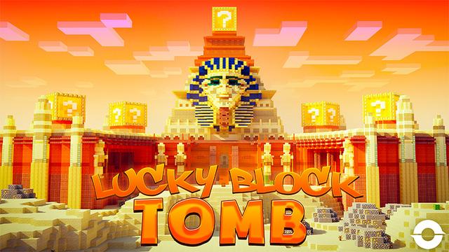 Thumbnail of the Minecraft Bedrock Marketplace product Lucky Block Tomb created by Odyssey Builds.
