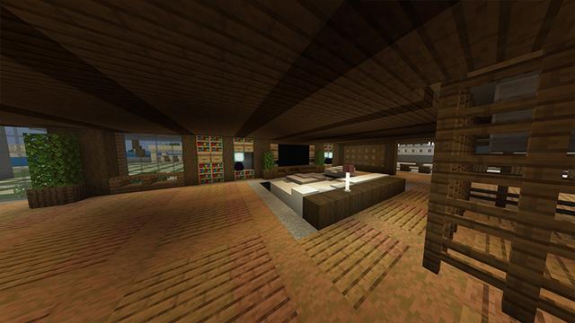 Screenshot of the Minecraft Bedrock Marketplace product Luxury Dubai Mansion created by Odyssey Builds.