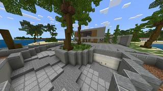 Screenshot of the Minecraft Bedrock Marketplace product Luxury Dubai Mansion created by Odyssey Builds.