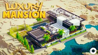 Thumbnail of the Minecraft Bedrock Marketplace product Luxury Mansion created by Odyssey Builds.