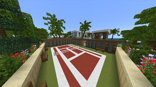 Screenshot of the Minecraft Bedrock Marketplace product Luxury Millionaire Mansion created by Odyssey Builds.