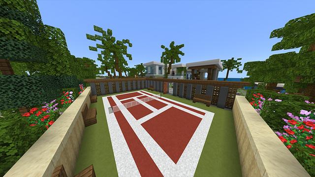 Screenshot of the Minecraft Bedrock Marketplace product Luxury Millionaire Mansion created by Odyssey Builds.