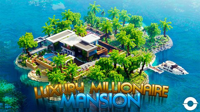 Thumbnail of the Minecraft Bedrock Marketplace product Mansão milionária de luxo created by Odyssey Builds.