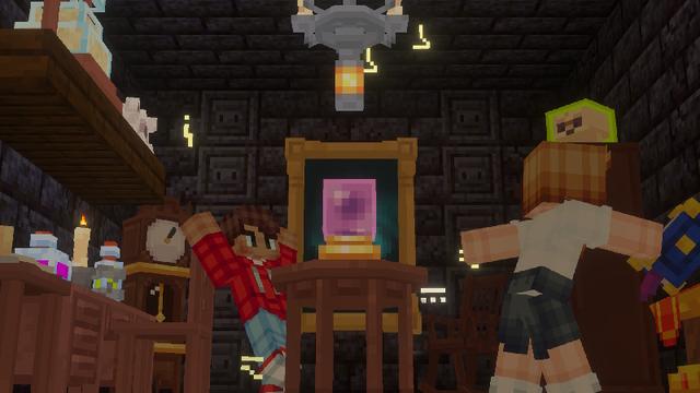 Screenshot of the Minecraft Bedrock Marketplace product Magical Furniture Add-On created by Odyssey Builds.