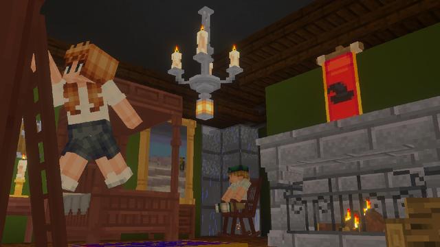 Screenshot of the Minecraft Bedrock Marketplace product Magical Furniture Add-On created by Odyssey Builds.