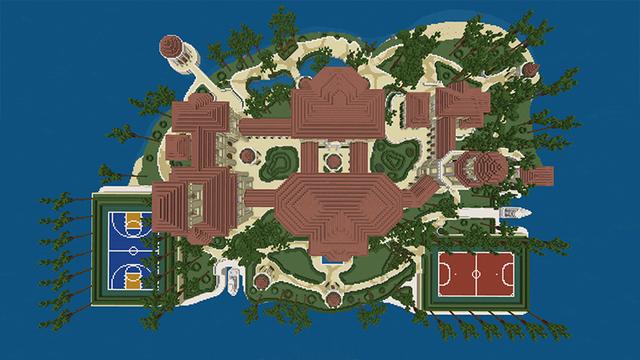 Screenshot of the Minecraft Bedrock Marketplace product Mansion Furniture created by Odyssey Builds.