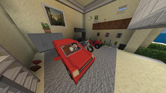 Screenshot of the Minecraft Bedrock Marketplace product Mansion Furniture created by Odyssey Builds.