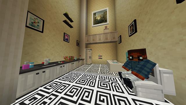 Screenshot of the Minecraft Bedrock Marketplace product Mansion Furniture created by Odyssey Builds.
