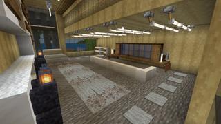 Screenshot of the Minecraft Bedrock Marketplace product Mega Mansion created by Odyssey Builds.