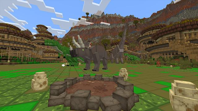 Screenshot of the Minecraft Bedrock Marketplace product MEGA MASHUP created by Odyssey Builds.