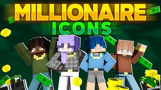 Thumbnail of the Minecraft Bedrock Marketplace product Millionaire Icons created by Odyssey Builds.