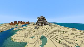 Screenshot of the Minecraft Bedrock Marketplace product Millionaire Pyramid created by Odyssey Builds.