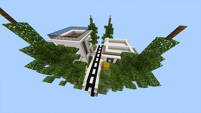 Screenshot of the Minecraft Bedrock Marketplace product Millionaire Skyblock created by Odyssey Builds.