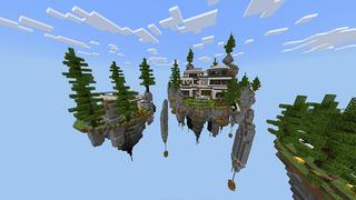 Screenshot of the Minecraft Bedrock Marketplace product Millionaire Skyblock created by Odyssey Builds.
