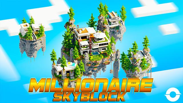 Thumbnail of the Minecraft Bedrock Marketplace product Millionaire Skyblock created by Odyssey Builds.