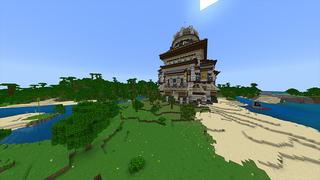 Screenshot of the Minecraft Bedrock Marketplace product Millionaire Temple created by Odyssey Builds.