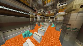 Screenshot of the Minecraft Bedrock Marketplace product Millionaire Temple created by Odyssey Builds.