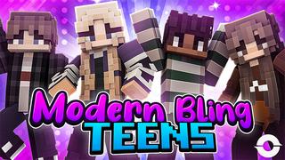 Thumbnail of the Minecraft Bedrock Marketplace product Modern Bling Teens created by Odyssey Builds.