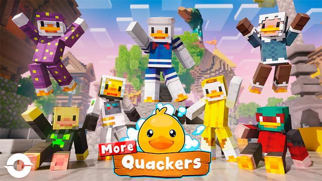 Thumbnail of the Minecraft Bedrock Marketplace product More Quackers created by Odyssey Builds.