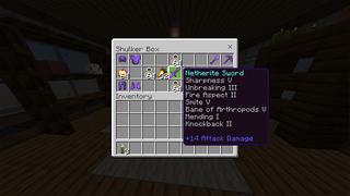 Screenshot of the Minecraft Bedrock Marketplace product Netherite Boat created by Odyssey Builds.