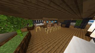 Screenshot of the Minecraft Bedrock Marketplace product Netherite Boat created by Odyssey Builds.