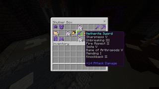 Screenshot of the Minecraft Bedrock Marketplace product Netherite Castle created by Odyssey Builds.