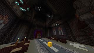 Screenshot of the Minecraft Bedrock Marketplace product Netherite Castle created by Odyssey Builds.