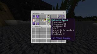 Screenshot of the Minecraft Bedrock Marketplace product Netherite Mansion created by Odyssey Builds.