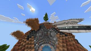 Screenshot of the Minecraft Bedrock Marketplace product Netherite Planet created by Odyssey Builds.