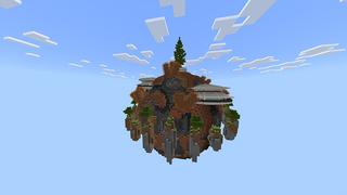 Screenshot of the Minecraft Bedrock Marketplace product Netherite Planet created by Odyssey Builds.