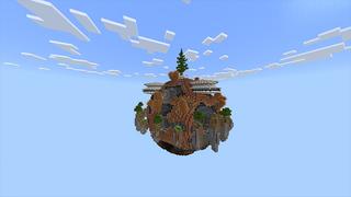 Screenshot of the Minecraft Bedrock Marketplace product Netherite Planet created by Odyssey Builds.