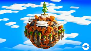 Thumbnail of the Minecraft Bedrock Marketplace product Netherite Planet created by Odyssey Builds.