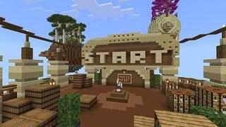 Screenshot of the Minecraft Bedrock Marketplace product One Sphere Skyblock created by Odyssey Builds.