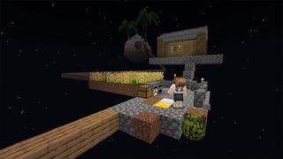 Screenshot of the Minecraft Bedrock Marketplace product One Sphere Skyblock created by Odyssey Builds.