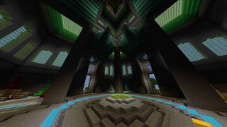 Screenshot of the Minecraft Bedrock Marketplace product OP Castle created by Odyssey Builds.