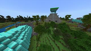 Screenshot of the Minecraft Bedrock Marketplace product OP Ruins created by Odyssey Builds.