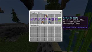 Screenshot of the Minecraft Bedrock Marketplace product OP Skyblock created by Odyssey Builds.