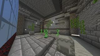 Screenshot of the Minecraft Bedrock Marketplace product Phone Survival created by Odyssey Builds.