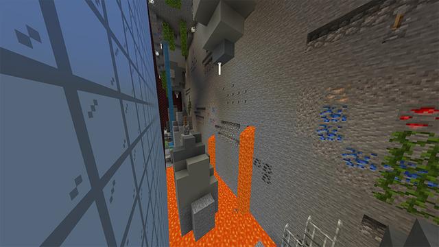 Screenshot of the Minecraft Bedrock Marketplace product Phone Survival created by Odyssey Builds.
