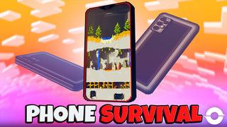 Thumbnail of the Minecraft Bedrock Marketplace product Phone Survival created by Odyssey Builds.