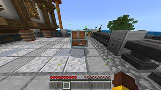 Screenshot of the Minecraft Bedrock Marketplace product Pirate Isle created by Odyssey Builds.