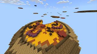 Screenshot of the Minecraft Bedrock Marketplace product Pizza Skyblock created by Odyssey Builds.
