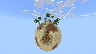 Screenshot of the Minecraft Bedrock Marketplace product Planets created by Odyssey Builds.