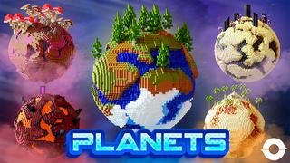 Thumbnail of the Minecraft Bedrock Marketplace product Planets created by Odyssey Builds.